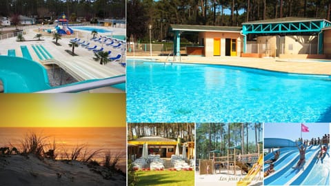 Les dunes de contis- landes Campo de acampamento/
Resort para trailers in Saint-Julien-en-Born