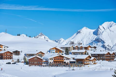 Property building, Natural landscape, Winter