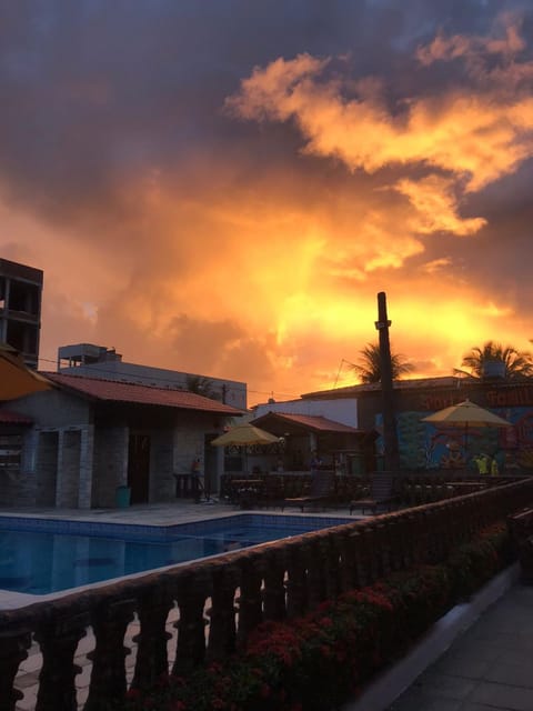 Bird's eye view, Garden view, Swimming pool, Sunset