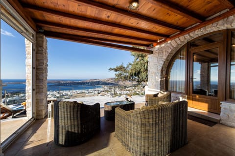 Amazing Sea View Villa Chalet in Paros