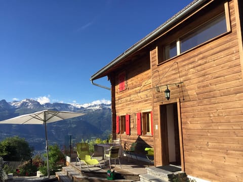 Appartement sous les combles - Chalet La Biolle - Vercorin Condo in Sierre