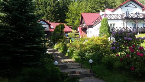 Property building, Garden view