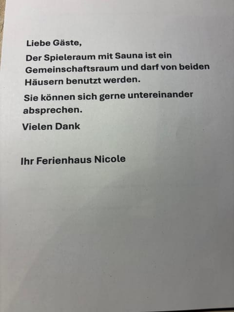 Kleines Ferienhaus Nicole Apartment in Trier-Saarburg