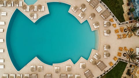 Bird's eye view, Swimming pool