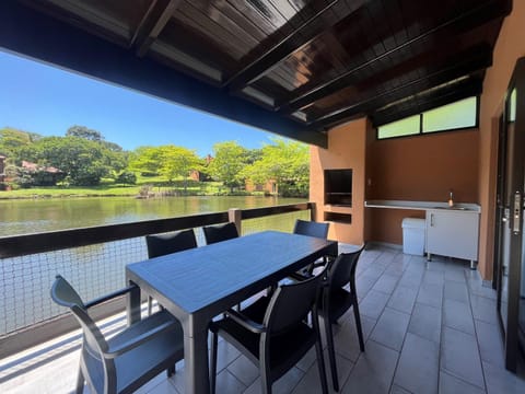 Patio, BBQ facilities, Seating area, River view