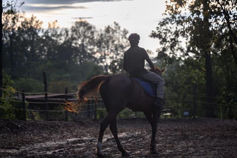 Horse-riding