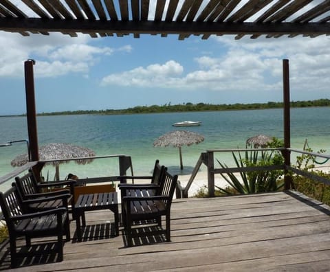 Patio, Day, Beach