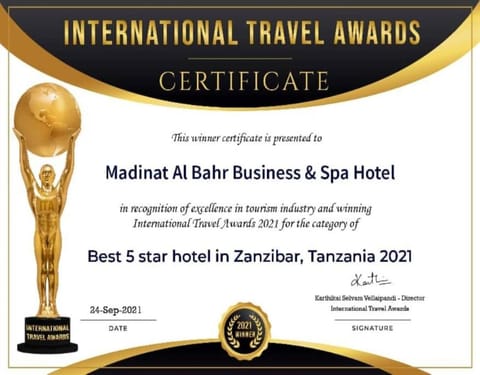 Madinat Al Bahr Business & Spa Hotel Hotel in Tanzania