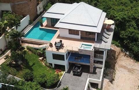 Property building, Bird's eye view, Pool view