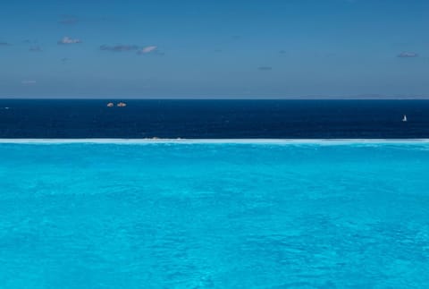 Day, Summer, Sea view, Swimming pool