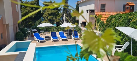 Property building, Pool view, Swimming pool