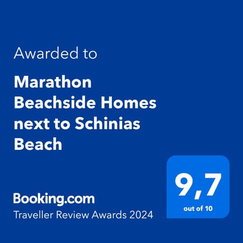 Marathon Beachside Homes next to Schinias Beach House in Euboea