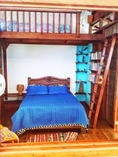 Bed, Library, Bedroom