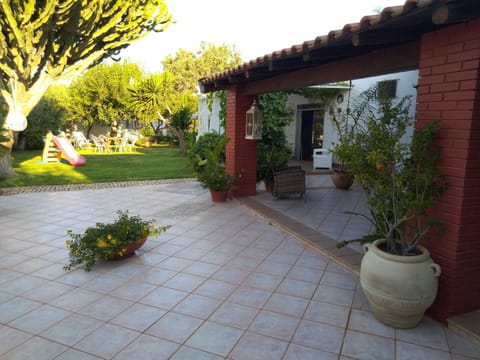 Property building, Garden view