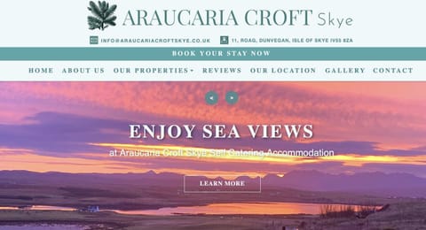 Araucaria Croft Skye House in Scotland