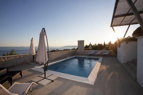 Sea view, Swimming pool, Sunset