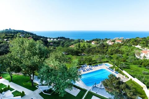 Bird's eye view, Swimming pool