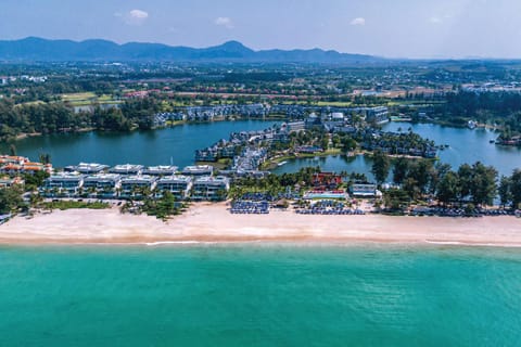 Property building, Natural landscape, Bird's eye view, Beach