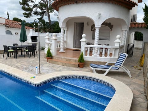 Patio, Pool view