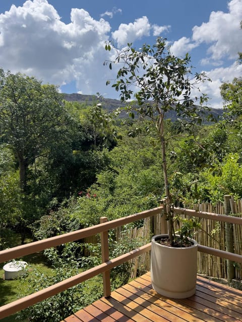 Mountain view, Inner courtyard view