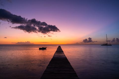 Property building, Sunset