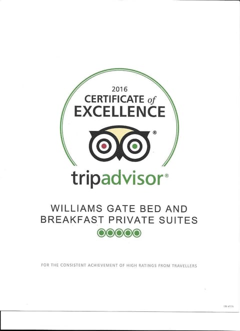 Williams Gate Bed & Breakfast Private Suites Übernachtung mit Frühstück in Niagara-on-the-Lake