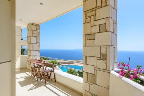 Endless View Villa Palaiokastro Villa in Crete