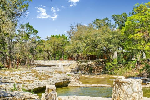 Creekside Falls House in Wimberley