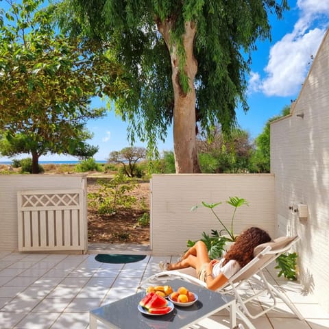 Day, Balcony/Terrace, Garden view, Sea view, sunbed