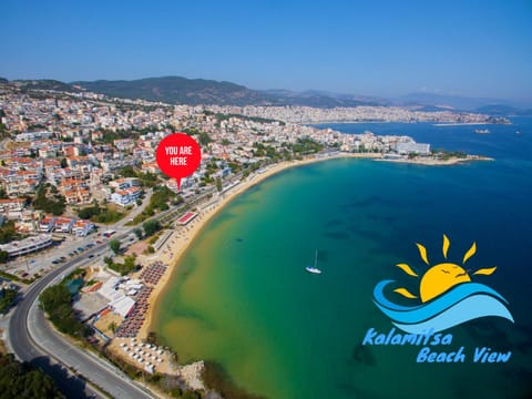 Kalamitsa Beach View Apartment in Kavala