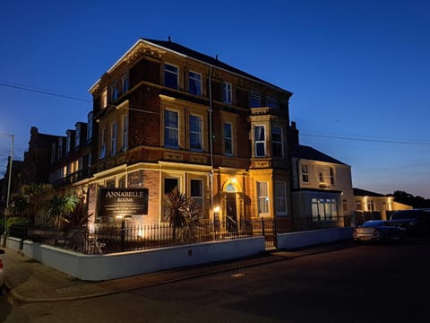 Property building, Night, Street view