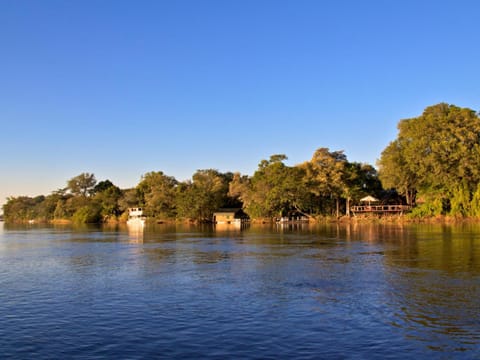 Property building, Natural landscape, River view