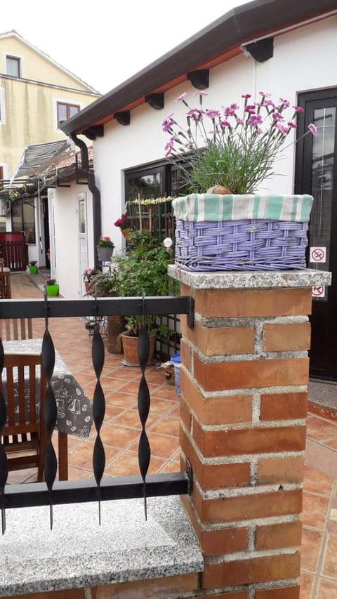 Property building, Patio