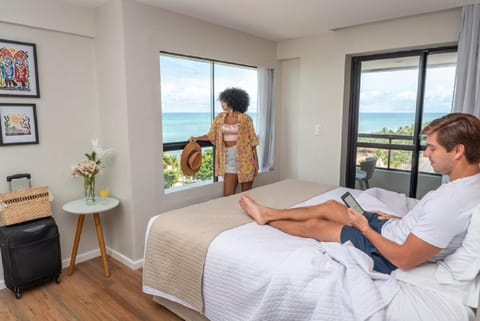 Bed, Balcony/Terrace, Photo of the whole room, Bedroom, Guests, Sea view