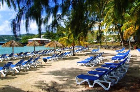 Beach, sunbed