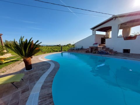 Natural landscape, Pool view, Swimming pool