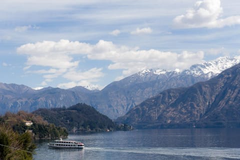 Natural landscape, Lake view, Mountain view