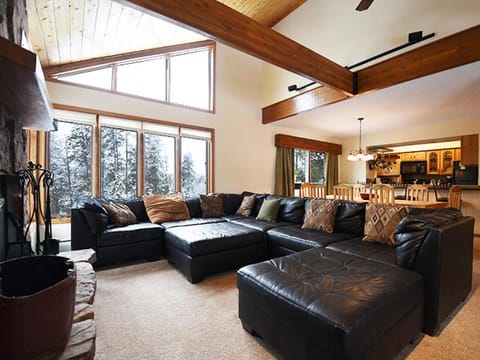 Natural landscape, Living room, Seating area, fireplace, furniture