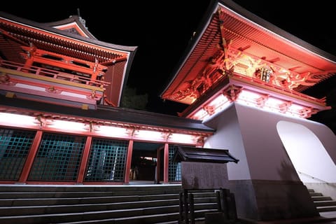 Property building, Nearby landmark, Night