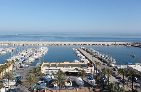 Bird's eye view, Balcony/Terrace, Sea view