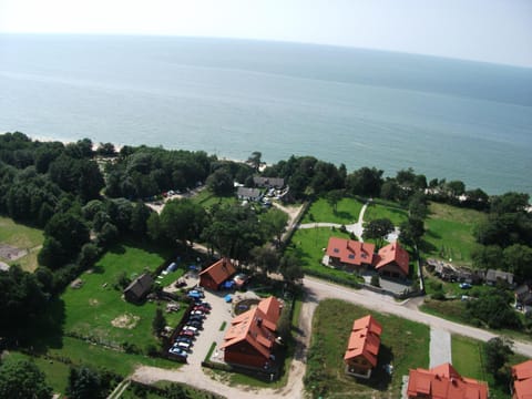 Property building, Natural landscape, Bird's eye view, Sea view