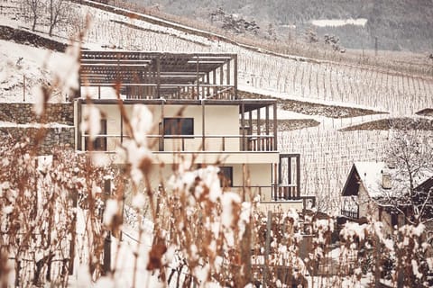 Property building, Natural landscape, Winter, Mountain view