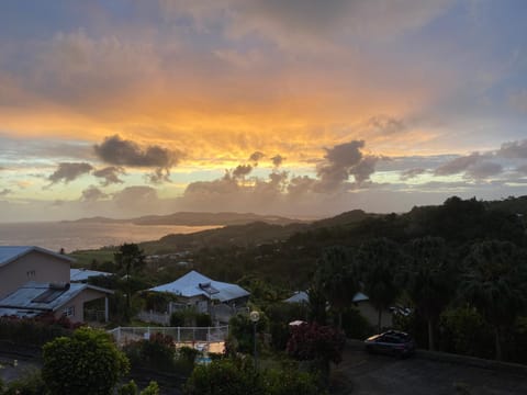 Natural landscape, Sea view, Sunset