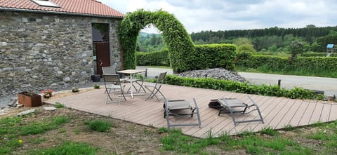 Patio, Spring, Natural landscape, Garden