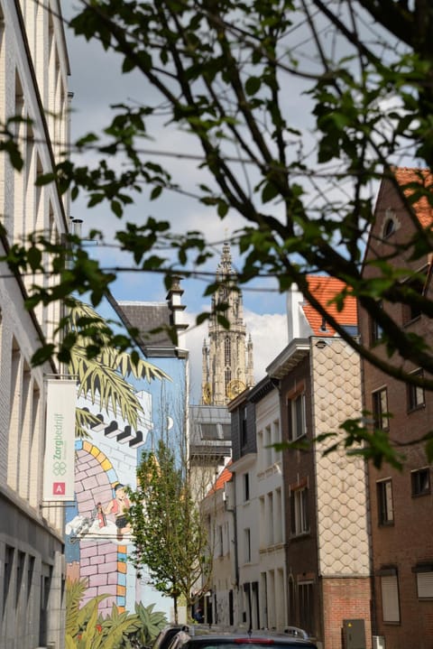 Property building, City view, Street view