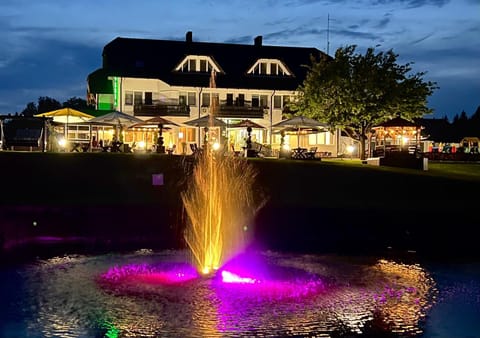 Property building, Night, Natural landscape