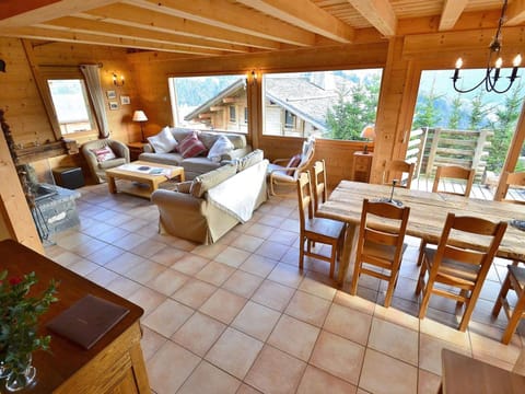 Chalet 4* Alpin, 12 pers., cheminée, vue Aravis, proche pistes et village, Grand Bornand - FR-1-391-19 Chalet in Le Grand-Bornand