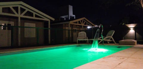 Night, Swimming pool, Swimming pool