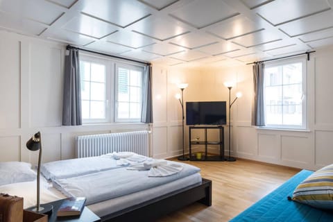 Bed, TV and multimedia