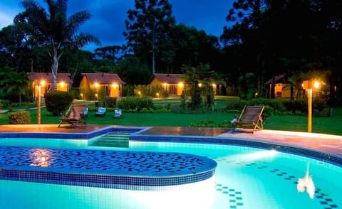 Night, Swimming pool